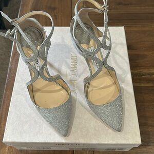 Jimmy Choo LANCER--SILVER